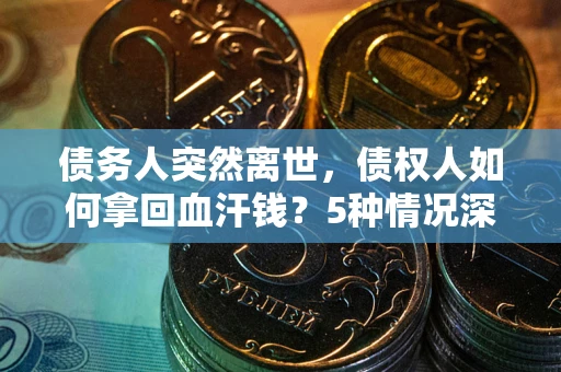 北京债务人突然离世，债权人如何拿回血汗钱？5种情况深度解析
