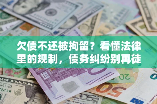 北京欠债不还被拘留？看懂法律里的规制，债务纠纷别再徒劳奔波