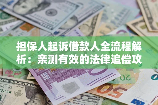 北京担保人起诉借款人全流程解析：亲测有效的法律追偿攻略