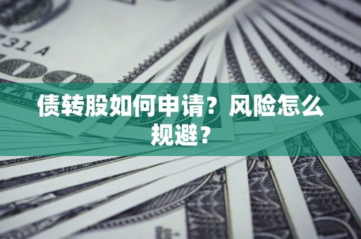 北京债转股如何申请？风险怎么规避？